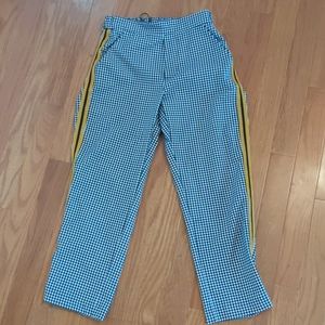 Zara Black and white checkered pants